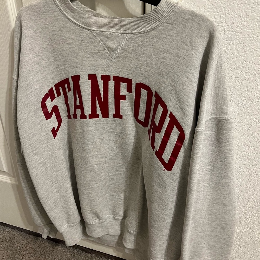 Russell Athletic size XL gray Stanford crewneck